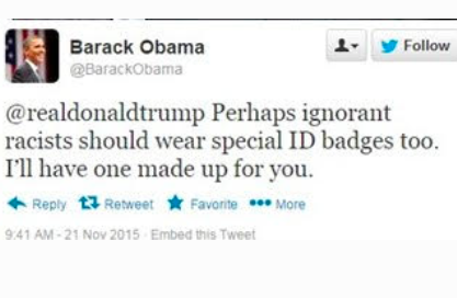 Fake Obama racists ID tweet.png