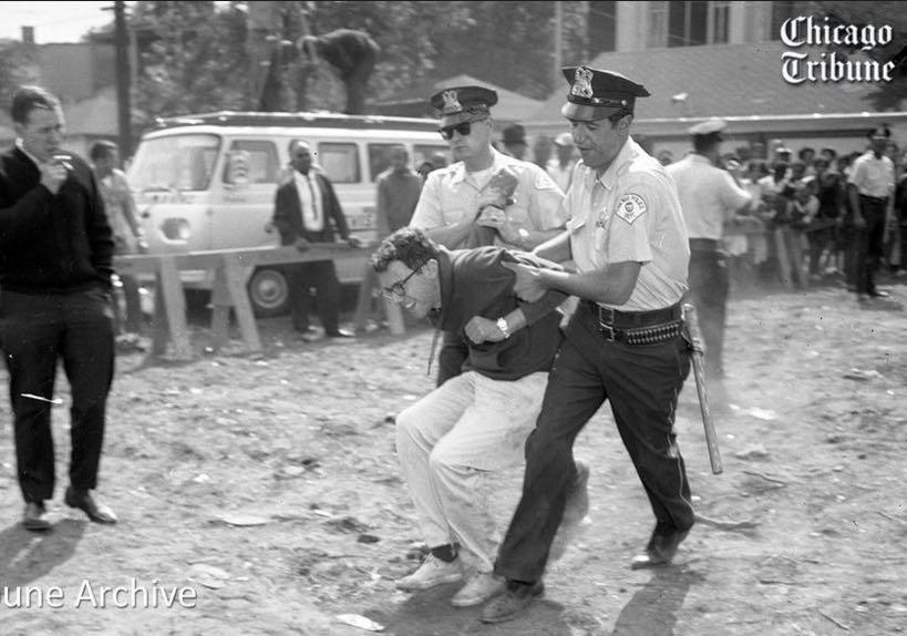Bernie Sandefrs 1963 arrest.jpg
