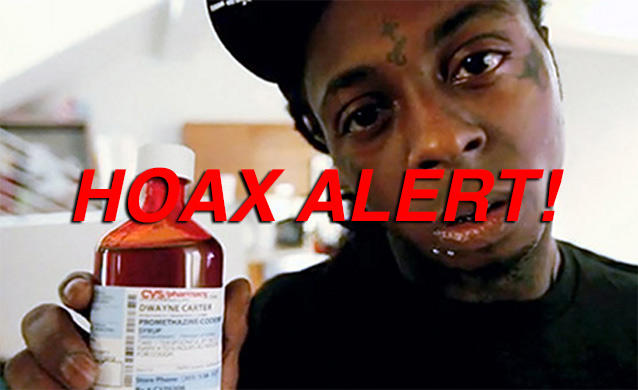 Lil' Wayne HAS NOT Announced That He Is Left With Only A Month To Live