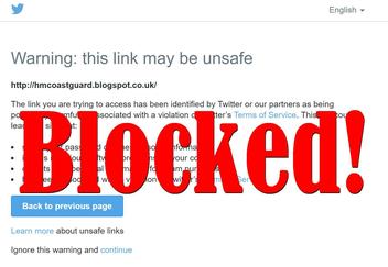 Twitter Appears To Be Blocking All Blogspot.co.uk Links