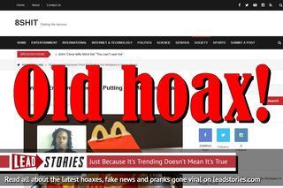 Fake News: NO McDonald's Employee Fired For Putting His Mixtapes In Happy Meals