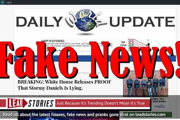 Fake News: White House Did NOT Release Proof That Stormy Daniels Is Lying