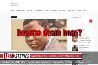 Fake News: Disappeared Haitian Journalist NOT Found Alive (First "Reverse Death Hoax"?)