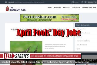 Fake News: Welsh Dragon NOT Successfully Hatched at Bangor University