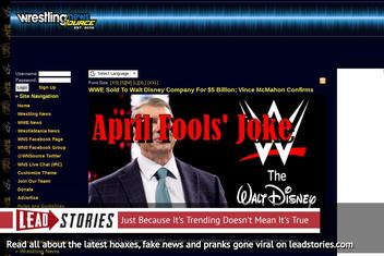 Fake News: WWE NOT Sold To Walt Disney Company For $5 Billion; Vince McMahon Did NOT Confirm