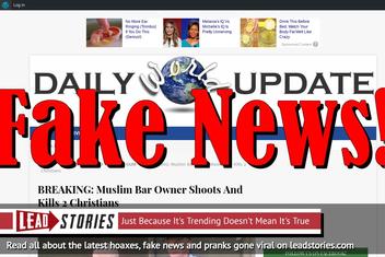 Fake News: Muslim Bar Owner Did NOT Shoot And Kill 2 Christians