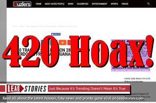 Fake News: 28 Year-Old Man Did NOT Overdose From Marijuana