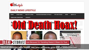 Fake News: Actor And Comedian Eddie Murphy Did NOT Die At 54