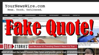 Fake News: Pope Francis Did NOT Order White Women To Breed With Muslims