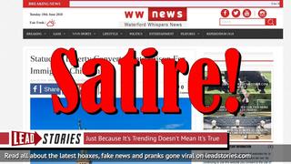 Fake News: Statue Of Liberty NOT Converted Into Prison For Immigrant Children