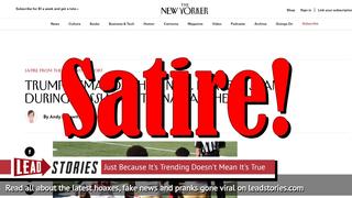 Fake News: Trump DID NOT Demand That N.F.L. Players Stand During Russian National Anthem