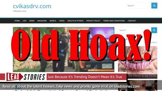 Fake News: Pedophile's Decapitated Corpse NOT Found On Judge's Doorstep After Bail Hearing