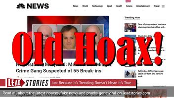 Fake News: NO Midget Crime Gang Suspected of 55 Break-ins In Hagerstown, Maryland