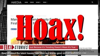 Fake News: Man Did NOT Die From E. Coli After Eating Girlfriends Booty For The First Time