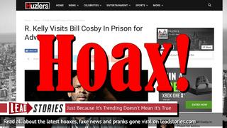 Fake News: R. Kelly Did NOT Visit Bill Cosby In Prison for Advice