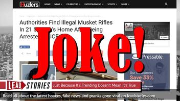 Fake News: Authorities Did NOT Find Illegal Musket Rifles In 21 Savage's Home After Being Arrested by ICE