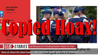 Fake News: Belgian Police Did NOT Seize 3000 Penises During Search of Morgue Employee Home