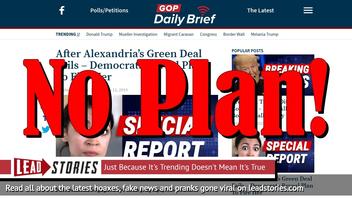 Fake News: Democrats Did NOT Reveal Plan To Fire Alexandria Ocasio-Cortez