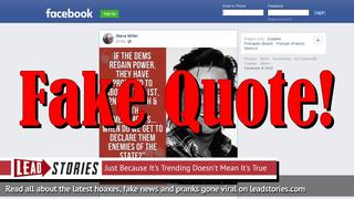 Fake News: Kurt Russell Did NOT Claim Democrats Want To Abolish 1st, 2nd, 4th, 5th, 6th Amendments, Senate, Electoral College, Supreme Court, Borders and ICE