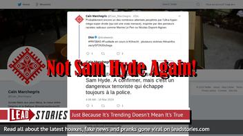 Fake News: Sam Hyde is NOT The Shooter in Utrecht