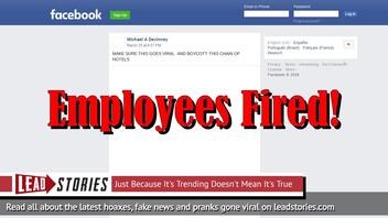 Fake News: DoubleTree Hilton in Texas Did NOT Post Sign About No Longer Serving Military Personnel -- It Was Elsewhere And Employees Responsible Were Fired