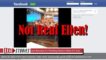 Fake News: Ellen DeGeneres NOT Giving Away Gift Cards, Cash, Car or Home To People Liking & Sharing Facebook Post