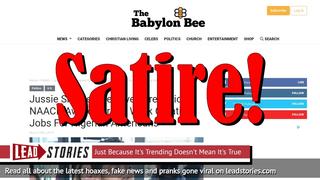 Fake News: Jussie Smollett Did NOT Receive Prestigious NAACP Award For His Work Creating Jobs For Nigerian-Americans