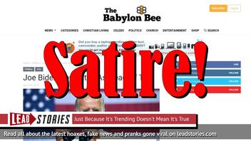 Fake News: Joe Biden NOT Appointed As Head Of TSA