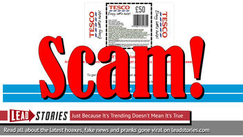 Fake News: Tesco Did NOT Announce Everyone Who Shares a Link Will Be Sent £50 Voucher