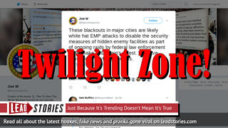 Fake News: Blackouts In Major Cities Are NOT Likely White Hat EMP Attacks In Wake Of Epstein Arrest