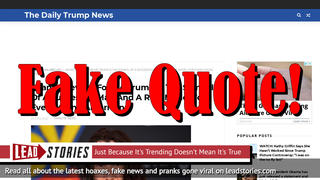 Fake News: Keanu Reeves (or Russell Crowe) Did NOT Say "For Me Trump Is The Symbol Of A Successful Man And A Role Model For Every Young American" 