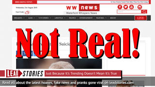 Fake News: Prince Andrew NOT Put On Suicide Watch