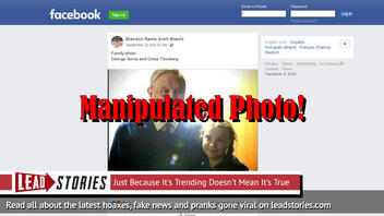 Fake News Photo Showing Greta Thunberg And George Soros Is Not Real Lead Stories