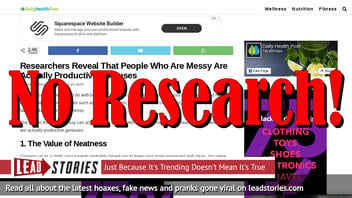Fake News: Researchers Do NOT Reveal That People Who Are Messy Are Actually Productive Geniuses