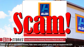Fake News: Aldi Has NOT Announced Everyone Who Shares A Link Will Be Sent $75 Coupon