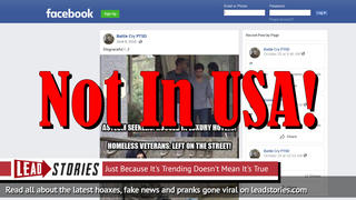 Fake News: Asylum Seekers Are NOT Housed In Luxury Hotels While Homeless Veterans Are Left On The Street