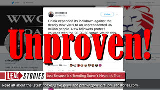 Fact Check: NO Proof That Spray Can Protect Against Coronavirus 