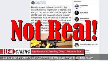Fake News: DeWalt Has NOT Created Semi-Automatic Nail Gun