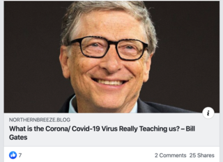 Fact Check: Bill Gates Did NOT Write Open Letter Saying COVID-19 Reminds 'We Are All Equal'