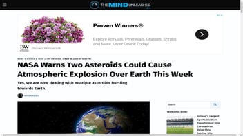 Fact Check: NASA Did NOT Warn Two Asteroids Could Cause Atmospheric Explosion Over Earth This Week