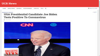 Fact Check: Joe Biden Did NOT Test Positive For Coronavirus, As African Hoax Website Claims