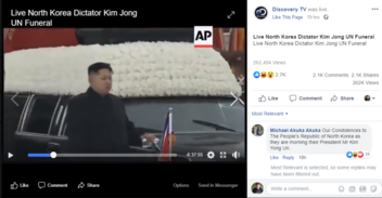 Fact Check: Video Does NOT Show Funeral For North Korea's Kim Jong Un