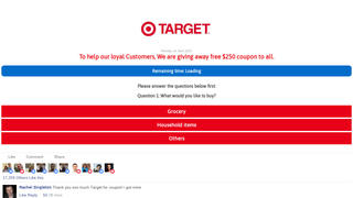 Fact Check: Target Is NOT Giving Away Free $250 Coupons To All