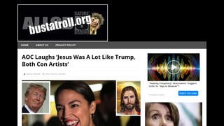 Fact Check: AOC Did NOT Say Jesus And Trump Are Con Artists