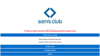 Fact Check: Sam's Club Is NOT Giving Away $250 Coupon To All