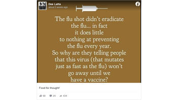 Fact Check: Flu Is Not Eradicated, But CDC Says Flu Shots DO Help Prevent It