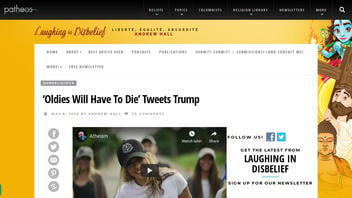 Fact Check: President Trump Did NOT Tweet 'Oldies Will Have To Die'