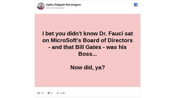 Fact Check: Dr. Fauci Did NOT Serve On Microsoft's Board of Directors