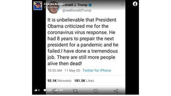 Fact Check: President Trump Did NOT Tweet Obama 'Had 8 Years To Prepair The Next President For A Pandemic And He Failed'