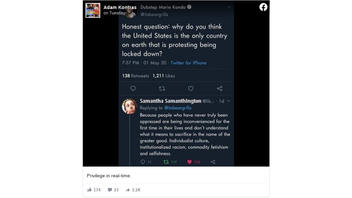 Fact Check: The United States Is NOT The Only Country On Earth Where People Are Protesting Coronavirus Lockdown